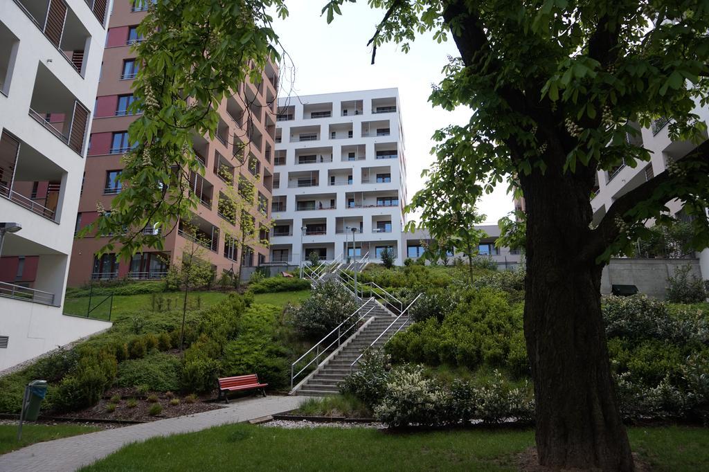 Leongargt Apartments Praag Kamer foto